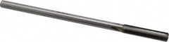 Made in USA - 5/16" Carbide-Tipped 4 Flute Chucking Reamer - Straight Flute, 0.2792" Straight Shank, 1-1/2" Flute Length, 6" OAL - Benchmark Tooling