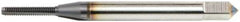 OSG - #10-24 UNC 2B 4 Flute TiCN Finish High Speed Steel Straight Flute Standard Hand Tap - Plug, Right Hand Thread, 2-3/8" OAL, 7/8" Thread Length, H3 Limit, Oversize - Exact Industrial Supply