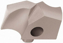 Guhring - Series 4024, 14.5mm Diam 140° Replaceable Drill Tip - Carbide, Uncoated, 145 Seat Size, Through Coolant - Benchmark Tooling