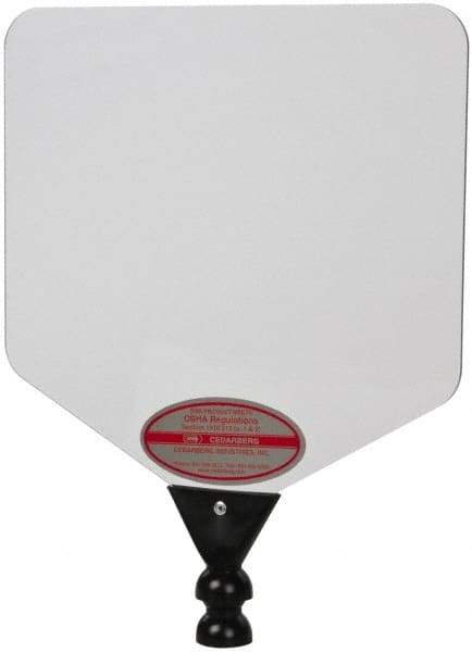 Cedarberg - 9 Inch Long x 9 Inch Wide Polycarbonate Replacement Shield - For Use With Opti Shield 8550-420 - Benchmark Tooling