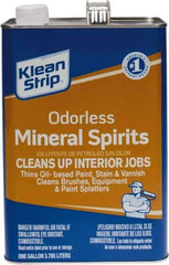 Klean-Strip - 1 Gal Mineral Spirits - 815 gL VOC Content, Comes in Metal Can - Benchmark Tooling