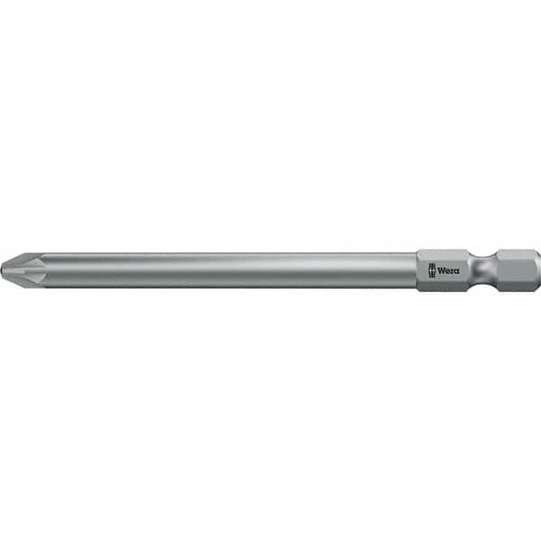 Wera - #2 Pozidriv Screwdriver Bit - 6" OAL - Benchmark Tooling