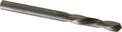 Chicago-Latrobe - #13 118° Spiral Flute High Speed Steel Screw Machine Drill Bit - Bright Finish, Left Hand Cut, 1-1/8" Flute Length, 2-3/16" OAL, Standard Point, Straight Shank - Benchmark Tooling