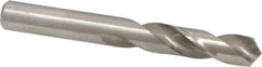 Chicago-Latrobe - 25/64" 118° Spiral Flute High Speed Steel Screw Machine Drill Bit - Bright Finish, Right Hand Cut, 1-7/8" Flute Length, 3-1/4" OAL, Standard Point, Straight Shank - Benchmark Tooling
