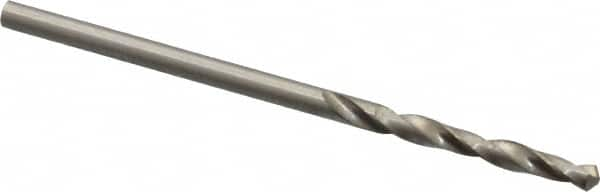 Chicago-Latrobe - #45 118° Spiral Flute High Speed Steel Screw Machine Drill Bit - Benchmark Tooling