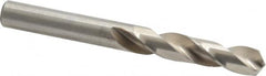 Chicago-Latrobe - 0.295" 118° Spiral Flute High Speed Steel Screw Machine Drill Bit - Bright Finish, Right Hand Cut, 1-9/16" Flute Length, 2-3/4" OAL, Standard Point, Straight Shank - Benchmark Tooling