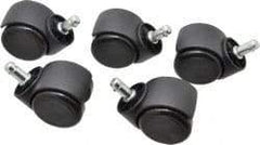 Bevco - Black Hard Floor Casters - For Hard Floors - Benchmark Tooling