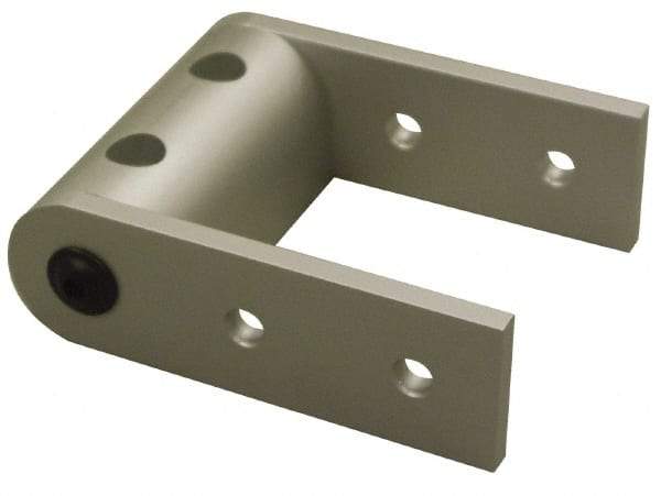 80/20 Inc. - 3" High, Open Shelving 3" Universal Arm Pivot - Aluminum, Use with Series 15 & Bolt Kit 3320 or 3325 - Benchmark Tooling