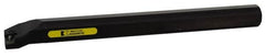 Kennametal - 32mm Min Bore Diam, 12" OAL, 25mm Shank Diam, Indexable Boring Bar - CN.. 120408 Insert, Screw Holding Method - Benchmark Tooling