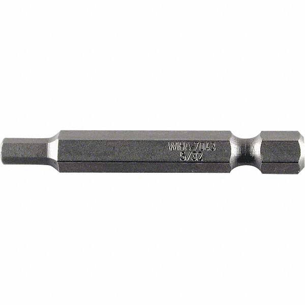 Wiha - 0.109" Power Bit - 1/4" Drive, 2" OAL - Benchmark Tooling