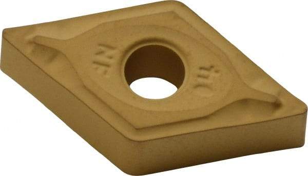 Iscar - DNMG331 NF Grade IC9250 Carbide Turning Insert - TiCN/Al2O3 Finish, 55° Diamond, 3/8" Inscr Circle, 3/16" Thick, 1/64" Corner Radius - Benchmark Tooling