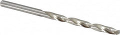 Chicago-Latrobe - #10 118° High Speed Steel Jobber Drill - Bright Finish, Right Hand Cut, Spiral Flute, Straight Shank, 3-5/8" OAL, Standard Point - Benchmark Tooling