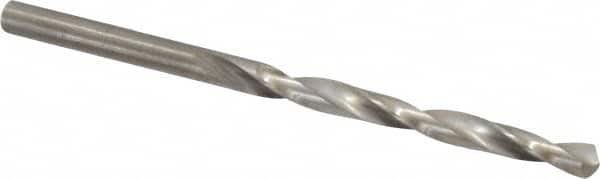 Chicago-Latrobe - #14 118° High Speed Steel Jobber Drill - Bright Finish, Right Hand Cut, Spiral Flute, Straight Shank, 3-3/8" OAL, Standard Point - Benchmark Tooling