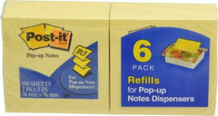 3M - 100 Sheet, 3 x 3", Note Pad/Writing Pad/Notebook - Yellow - Benchmark Tooling
