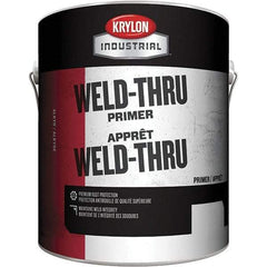 Krylon - 1 Gal Red Rust Inhibitive Primer - 400 Sq Ft/Gal, Direct to Metal, Quick Drying - Benchmark Tooling