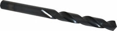 Chicago-Latrobe - 51/64", 118° Point, Spiral Flute, High Speed Steel Taper Length Drill Bit - Oxide Finish, 6-1/8" Flute Length, 10" OAL, Series 120 - Benchmark Tooling