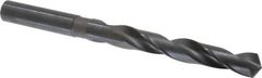 Chicago-Latrobe - 53/64", 118° Point, Spiral Flute, High Speed Steel Taper Length Drill Bit - Oxide Finish, 6-1/8" Flute Length, 10" OAL, Series 120 - Benchmark Tooling