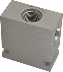 Parker - 20 GPM Aluminum Hydraulic Control Valve - 7/8-14 Thread, C10-3 Cavity, 1-1/4" Wide x 2-1/2" Long - Benchmark Tooling