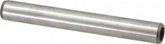 Value Collection - 10mm Diam x 80mm Pin Length Alloy Steel Pull Out Dowel Pin - C 57-63 Hardness, 1 Rounded & 1 Threaded End - Benchmark Tooling