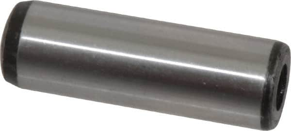 Value Collection - 16mm Diam x 50mm Pin Length Alloy Steel Pull Out Dowel Pin - C 57-63 Hardness, 1 Rounded & 1 Threaded End - Benchmark Tooling