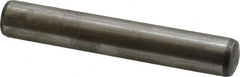 Value Collection - 16mm Diam x 100mm Pin Length Alloy Steel Pull Out Dowel Pin - C 57-63 Hardness, 1 Rounded & 1 Threaded End - Benchmark Tooling