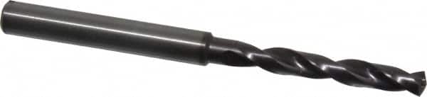 Guhring - #13 140° Solid Carbide Jobber Drill - FIREX Finish, Right Hand Cut, Spiral Flute, Straight Shank, 74mm OAL, SU Point - Benchmark Tooling