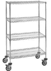 Quantum Storage - 60" Wide, 1" High, Open Shelving Wire Shelving Shelf - Benchmark Tooling