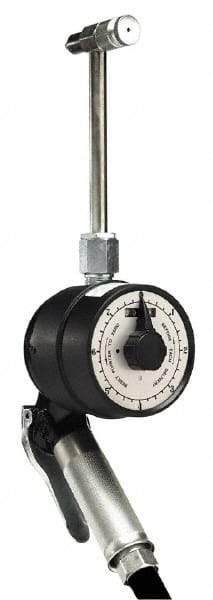 Lincoln - 1/2 Inlet Thread, 1/2 Outlet Thread, Mechanical Lubricant Meter - FNPT Outlet Thread, FNPT Inlet Thread, Measures in Gallons, Pints - Benchmark Tooling