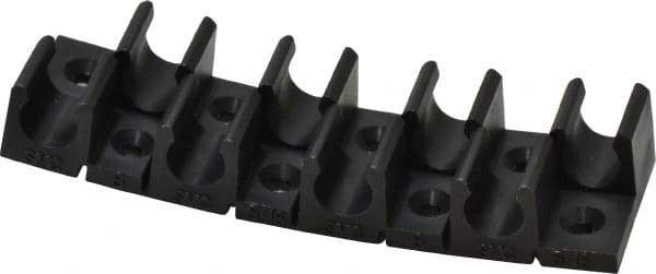 SMC PNEUMATICS - Multitube Holder - Black, 8 Slots - Benchmark Tooling