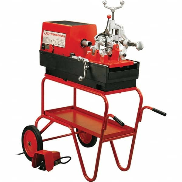 Rothenberger - Pipe Threading Machines Maximum Pipe Size Capacity (Inch): 2 Minimum Pipe Size Capacity (Inch): 1/8 - Benchmark Tooling