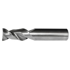 Kennametal - 1/2", 2 Flute, Single End, Solid Carbide, 0.015" Corner Radius End Mill - 3" OAL, 45° Helix, Right Hand Flute, 1-1/4" LOC, Right Hand Cut - Benchmark Tooling