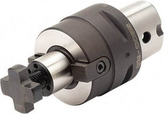 Seco - C6 Modular Connection 27mm Pilot Diam Shell Mill Holder - 40mm Flange to Nose End Projection, 48mm Nose Diam, Through-Spindle Coolant - Exact Industrial Supply