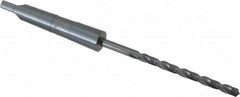 Chicago-Latrobe - 3/16", 1MT 118° Point High Speed Steel Taper Shank Drill Bit - Benchmark Tooling