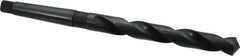 Chicago-Latrobe - 23/32", 2MT 118° Point High Speed Steel Taper Shank Drill Bit - Oxide Finish, 5-5/8" Flute Length, 9-1/2" OAL, Spiral Flute, Series 110 - Benchmark Tooling