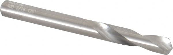 M.A. Ford - 3/16" Body Diam, 120°, 2" OAL, Solid Carbide Spotting Drill - Benchmark Tooling