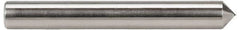 Made in USA - 0.031" Ball Radius Diamond Dresser - 3" Long x 3/8" Shank Diam - Benchmark Tooling