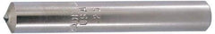 Made in USA - 1/4 Carat Single Point Diamond Dresser - 3" Long x 3/8" Shank Diam - Benchmark Tooling