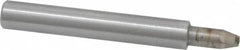 Made in USA - 0.015 Max Concave Radius Single Point Diamond Dresser - 2" Long x 3/8" Shank Diam - Benchmark Tooling