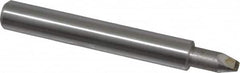 Made in USA - 1/16" Max Concave Radius Single Point Diamond Dresser - 2" Long x 3/8" Shank Diam - Benchmark Tooling