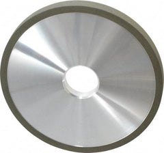 Made in USA - 6" Diam x 1-1/4" Hole x 1/2" Thick, 150 Grit Surface Grinding Wheel - Diamond, Type 1A1, Very Fine Grade - Benchmark Tooling