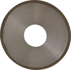 Made in USA - 4" Diam x 1-1/4" Hole x 1/16" Thick, 150 Grit Surface Grinding Wheel - Diamond, Type 1A1, Very Fine Grade - Benchmark Tooling