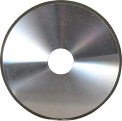 Made in USA - 6" Diam x 1-1/4" Hole x 3/8" Thick, 150 Grit Surface Grinding Wheel - Diamond, Type 1A1, Very Fine Grade - Benchmark Tooling