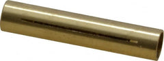 Made in USA - 1/8" Diam Select Replacement Through Hole Barrel - 0.6" Barrel Length, Eccentric Slot - Benchmark Tooling