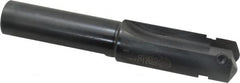 Allied Machine and Engineering - Series C, 1-1/2 to 2-3/8" Diam, 1-1/4" Diam Straight Shank, Straight Flute Spade Drill - 4" Max Depth, 5" Body Length, 8" OAL, Short Length - Benchmark Tooling