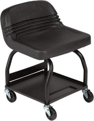 Whiteside - 480 Lb Capacity, 4 Wheel Creeper Seat - Steel, 24" High x 18" Wide - Benchmark Tooling