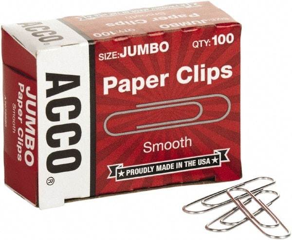 ACCO - 1-3/4" Wide Paper Fastener - Silver - Benchmark Tooling