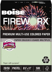 Boise - 8-1/2" x 11" Green Colored Copy Paper - Use with Laser Printers, Copiers, Plain Paper Fax Machines, Multifunction Machines - Benchmark Tooling