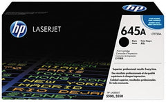 Hewlett-Packard - Black Toner Cartridge - Use with HP Color Laser Jet 5500, 5550 - Benchmark Tooling