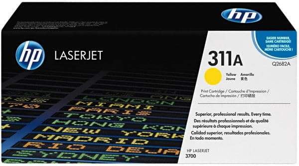 Hewlett-Packard - Yellow Toner Cartridge - Use with HP Color LaserJet 3700 - Benchmark Tooling