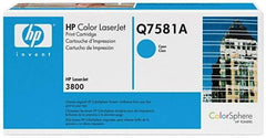 Hewlett-Packard - Cyan Toner Cartridge - Use with HP Color LaserJet 3800, CP3505 - Benchmark Tooling